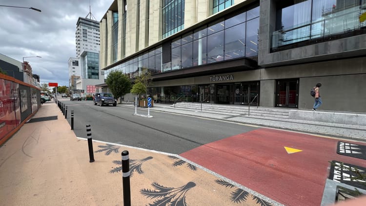 gloucester street from the north-west